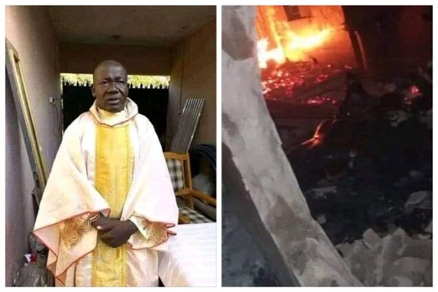 Slain Catholic cleric, Reverend Father Isaac Achi buried in Minna