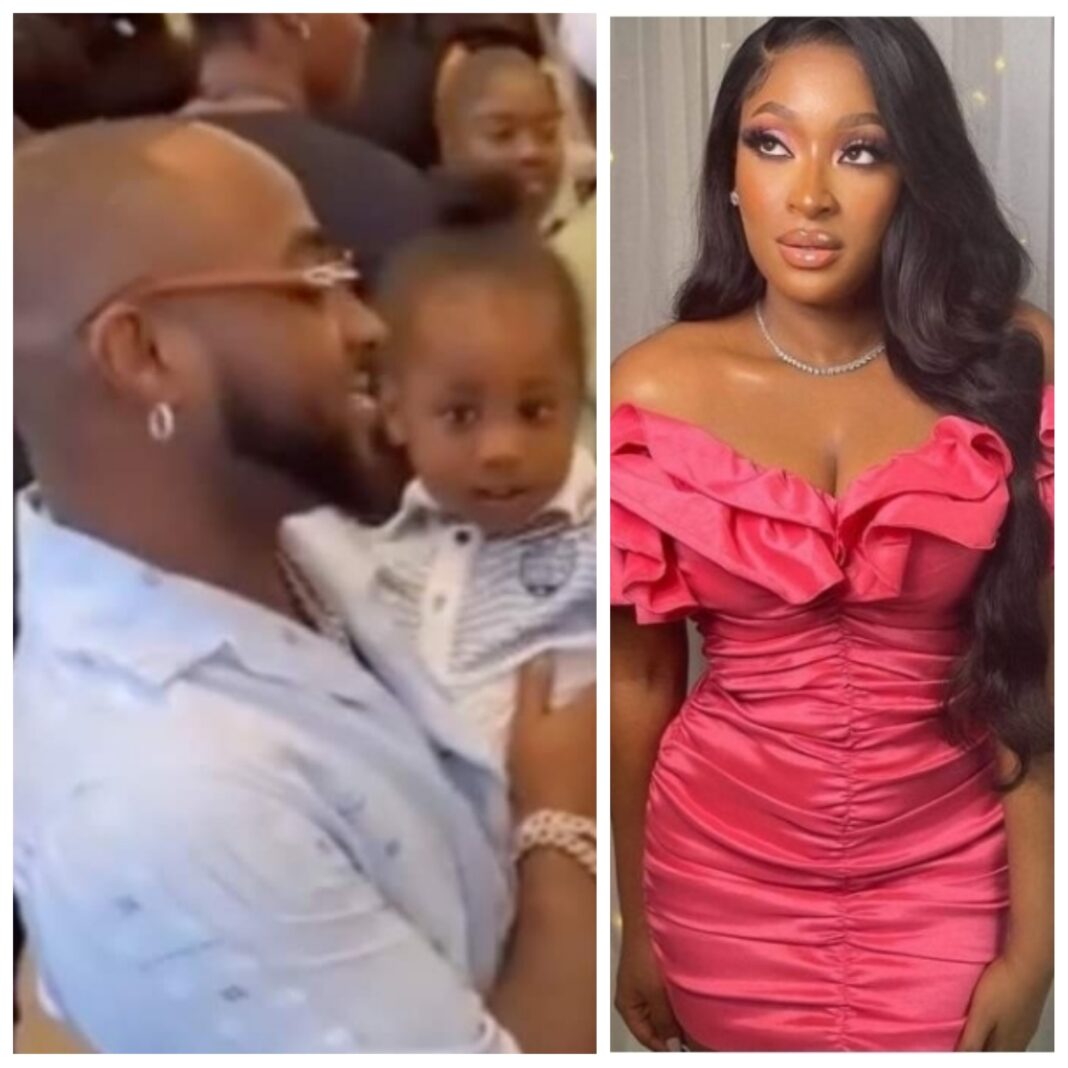 Davido’s baby mama, Larissa London cries out over someone occupying her mind