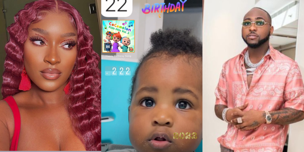 Davido’s baby mama, Larissa London cries out about being unable to get someone off her mind
