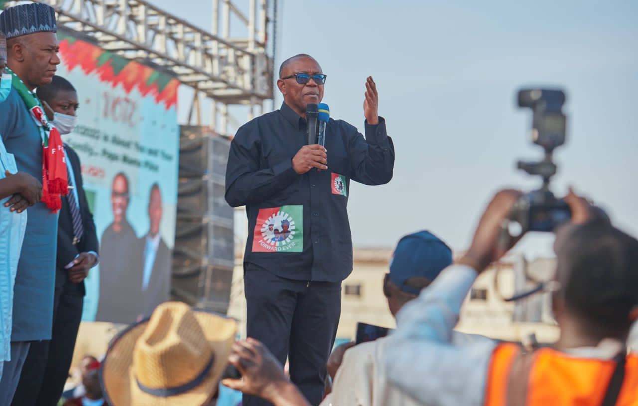 GOMBE RALLY: "Nigeria needs to utilize north's vast land to become a production country"- Obi (PHOTO)