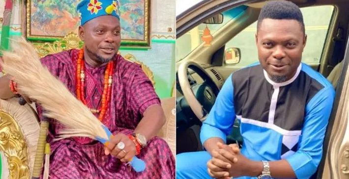 Nollywood actor, Kunle Afod escapes death and driver burnt