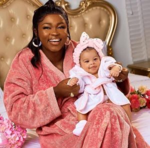 BBNaija's Ka3na shows off her baby bump as she expects second child