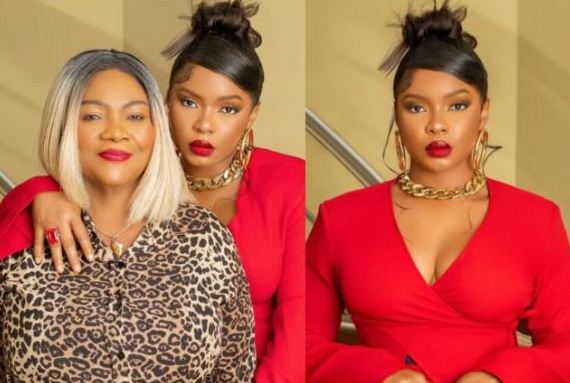 Yemi Alade shares rare photo with her mother, issues stern warning