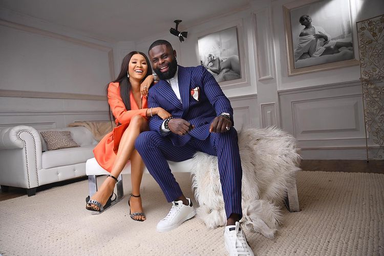Yomi Casual's wife, Grace prays for calamity to come upon persons calling her husband gay