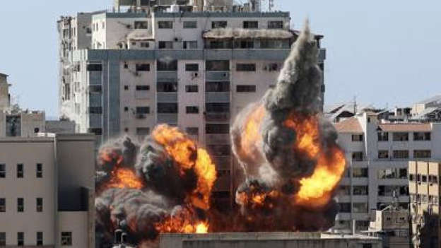 Scores dead as Israel airstrikes on Syria hit Damascus residential building