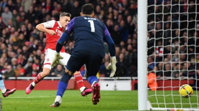 EPL: Ivan Toney dents Arsenal title hopes
