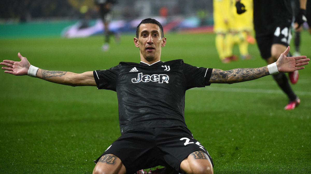 Europa: Di Maria’s hat-trick sends Juventus into last 16