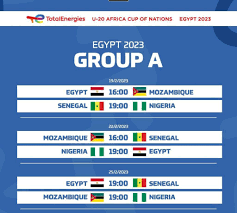 Egypt 2023: Flying Eagles to face Senegal today in Cairo