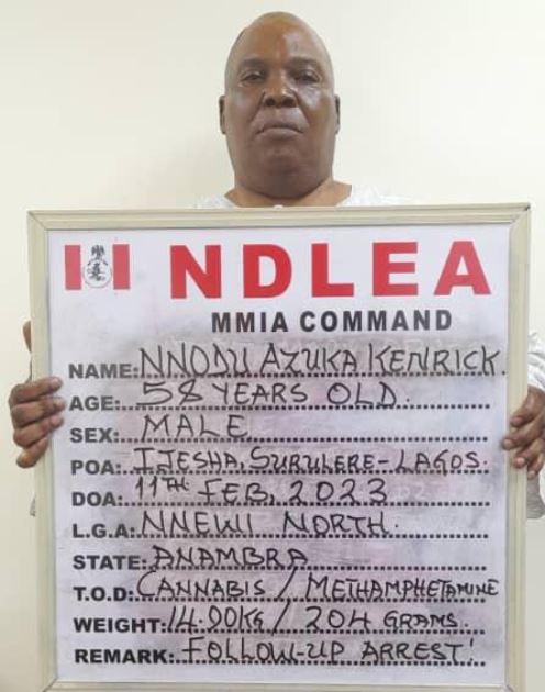 NDLEA arrest General Overseer for drugs hidden in kegs of palm oil