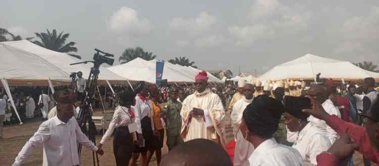 Gov Okowa, Omo-Agege, Uduaghan, Oborevwori, Gbagi, others grace Fr. Ewherido’s Ordination as Catholic Bishop Of Warri