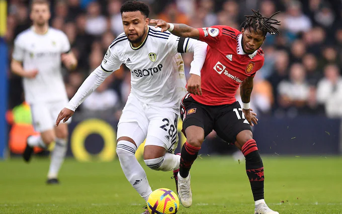 EPL: Manchester United beat Leeds Utd 2-0 to close gap on Arsenal