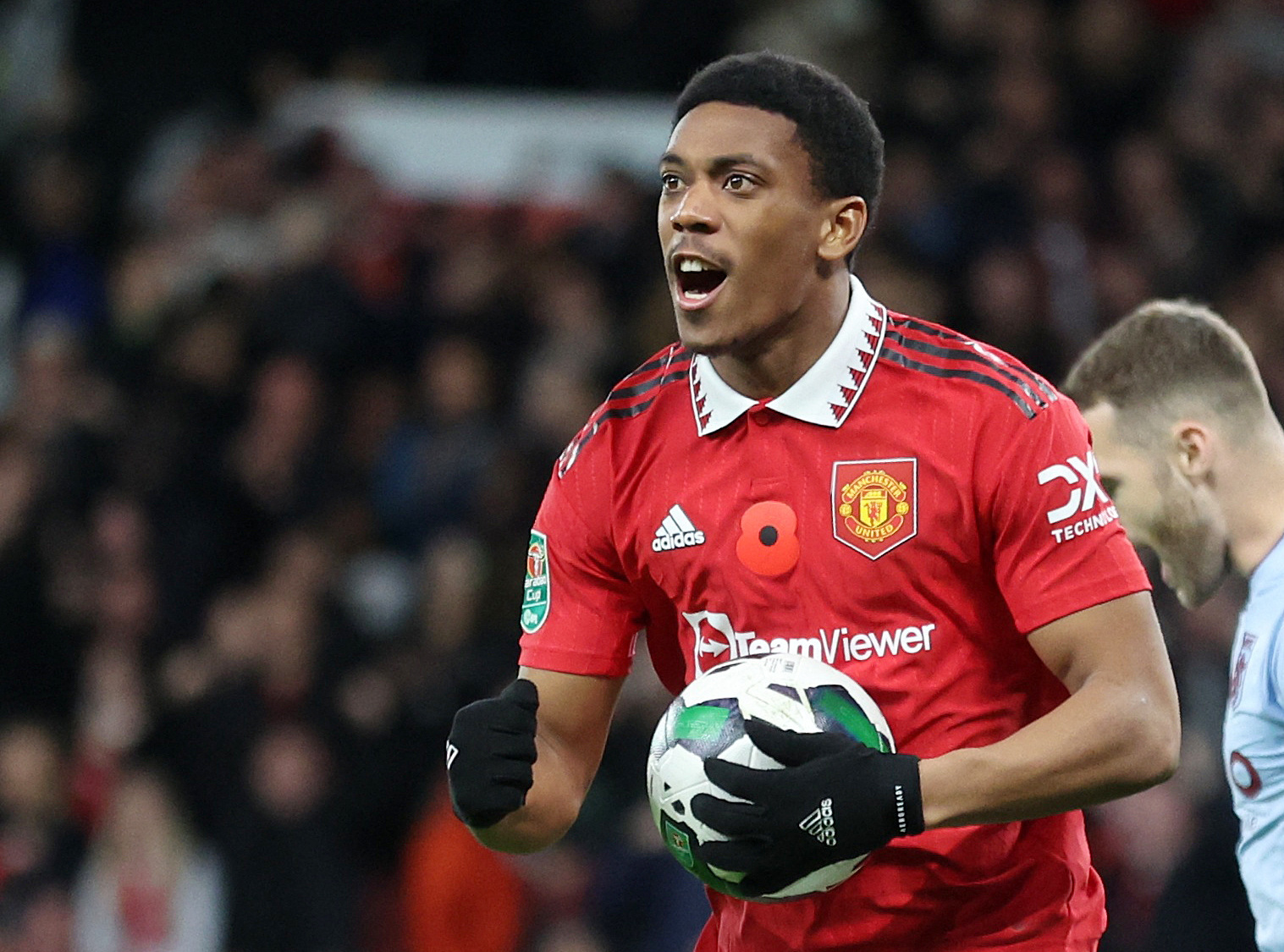 Carabao Cup: Martial equals Beckham’s all time record for Manchester United