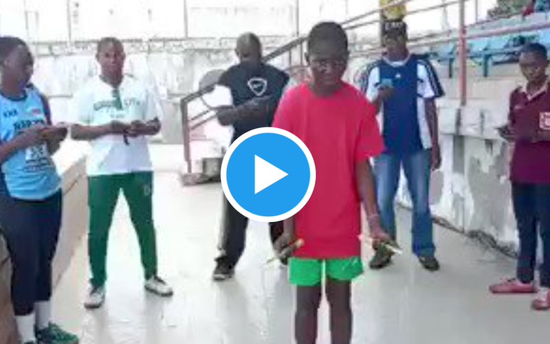 VIDEO: Ondo student, Ezekiel becomes Guinness World Records holder