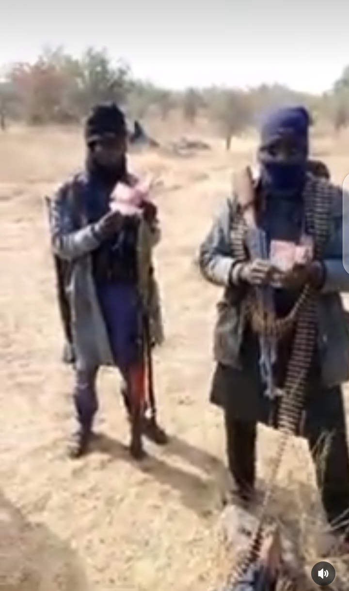 Trending video: WATCH moment bandit leader displays new notes amid scarcity
