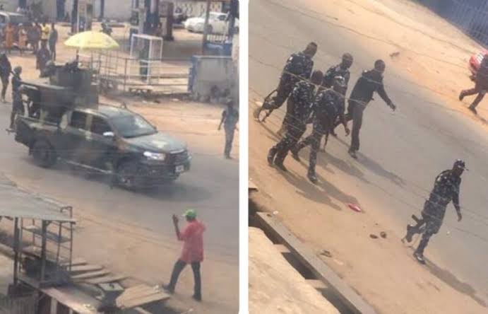 Fuel/Naira Scarcity: One Casualty, another injured as soldiers reportedly shoot at Ibadan protesters