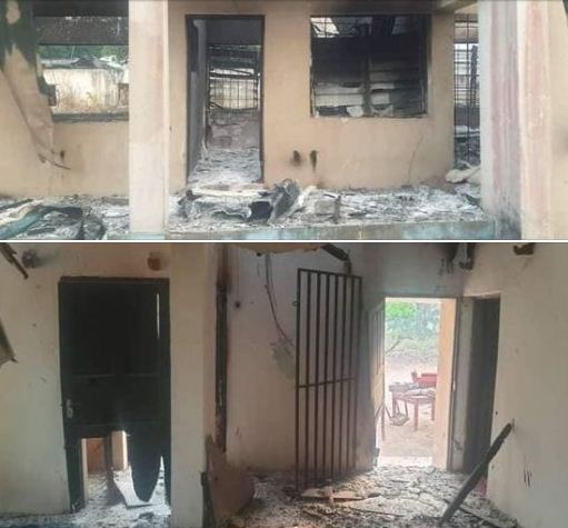 Gunmen bomb Imo state High court, file room razed  (PHOTOS)