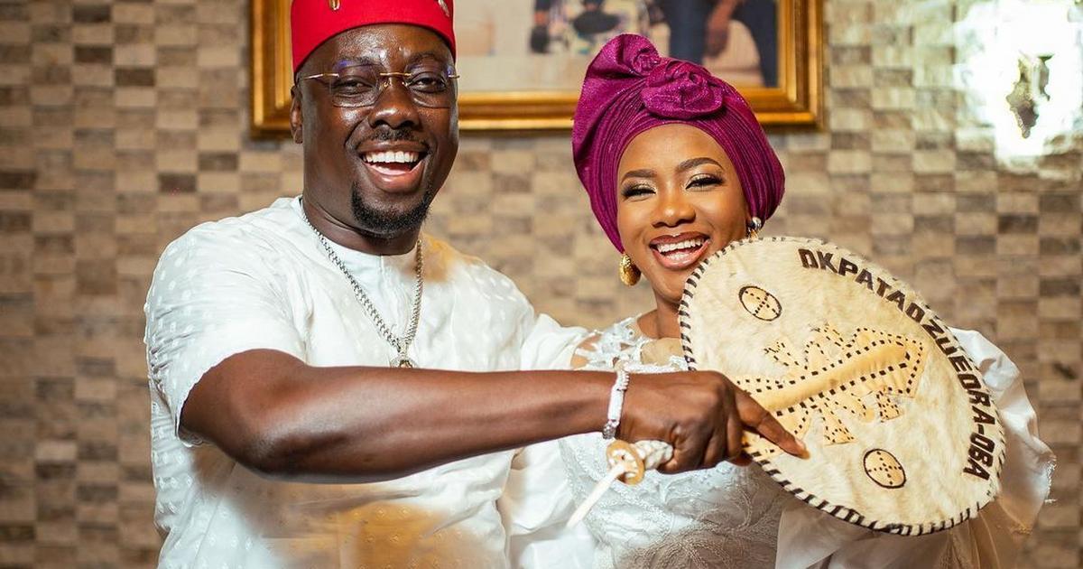 VALENTINE DAY: Obi Cubana shows love to his wife with mouth-watering gifts