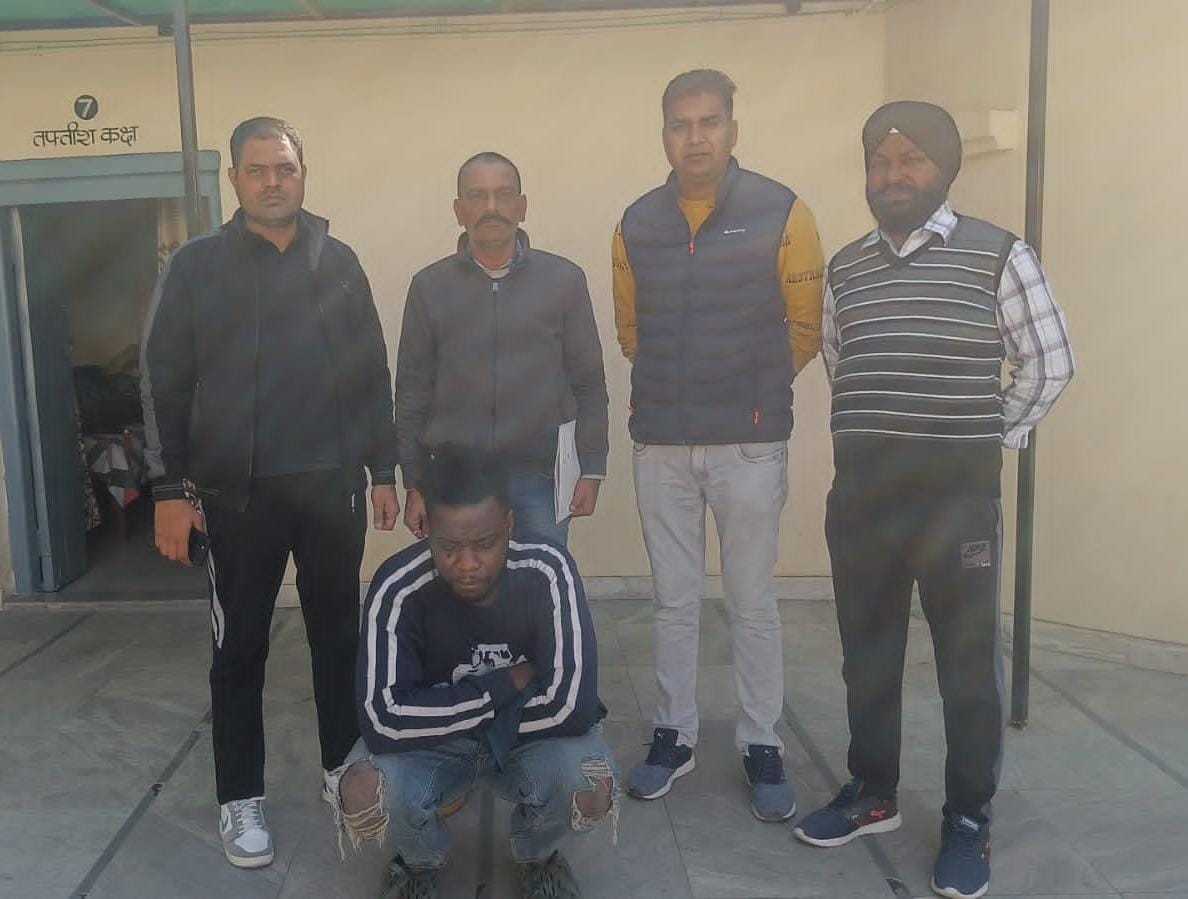 Nigerian pharmacy student arrested in India for drug smuggling, 15.56 grams of heroin recovered