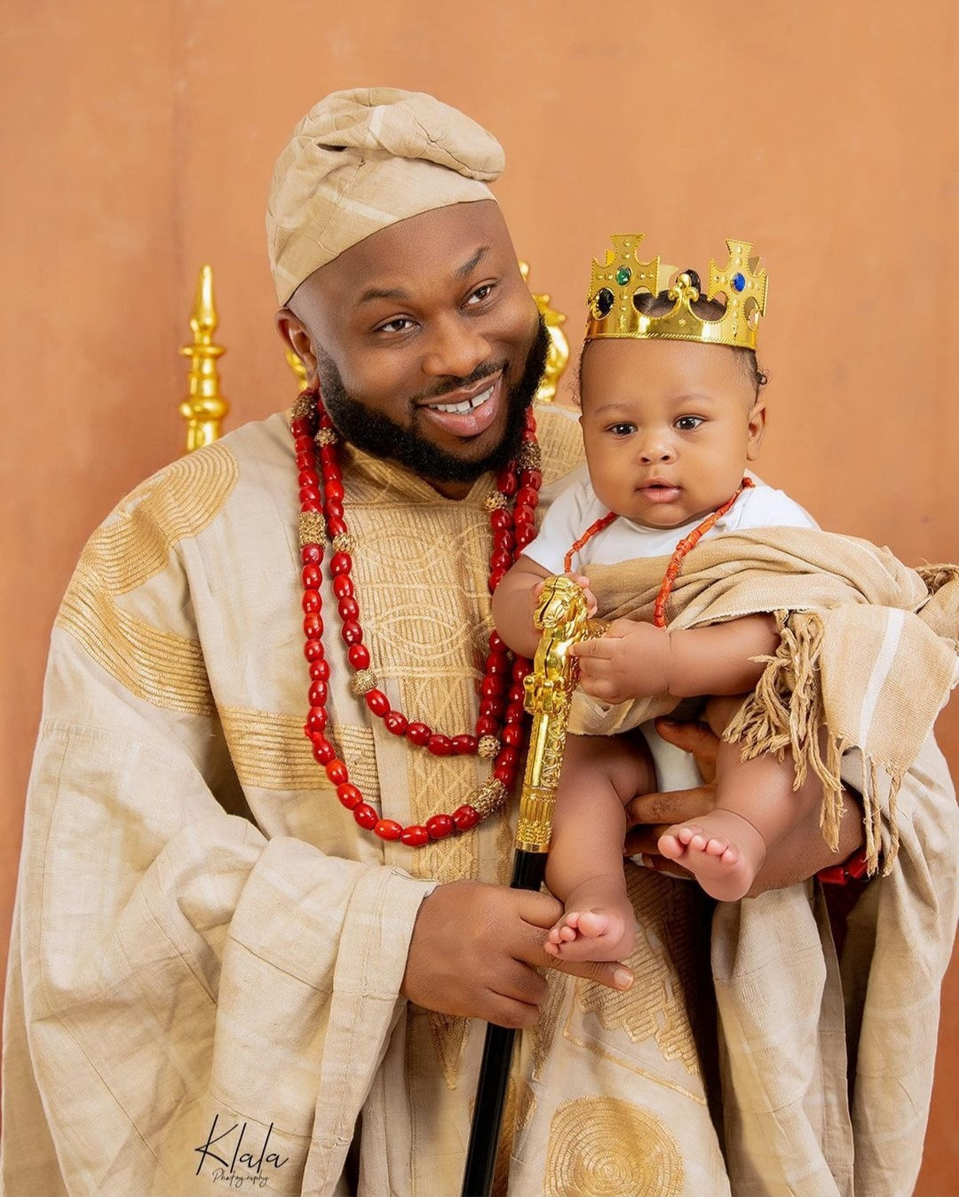 “You are one of life’s most precious gift to me”- Churchill Olakunle pens touching note to son on birthday