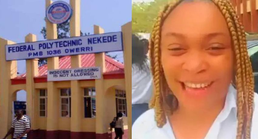 “Nekede poly student in sex-for-grade video won’t be victimized under my watch”- Rector
