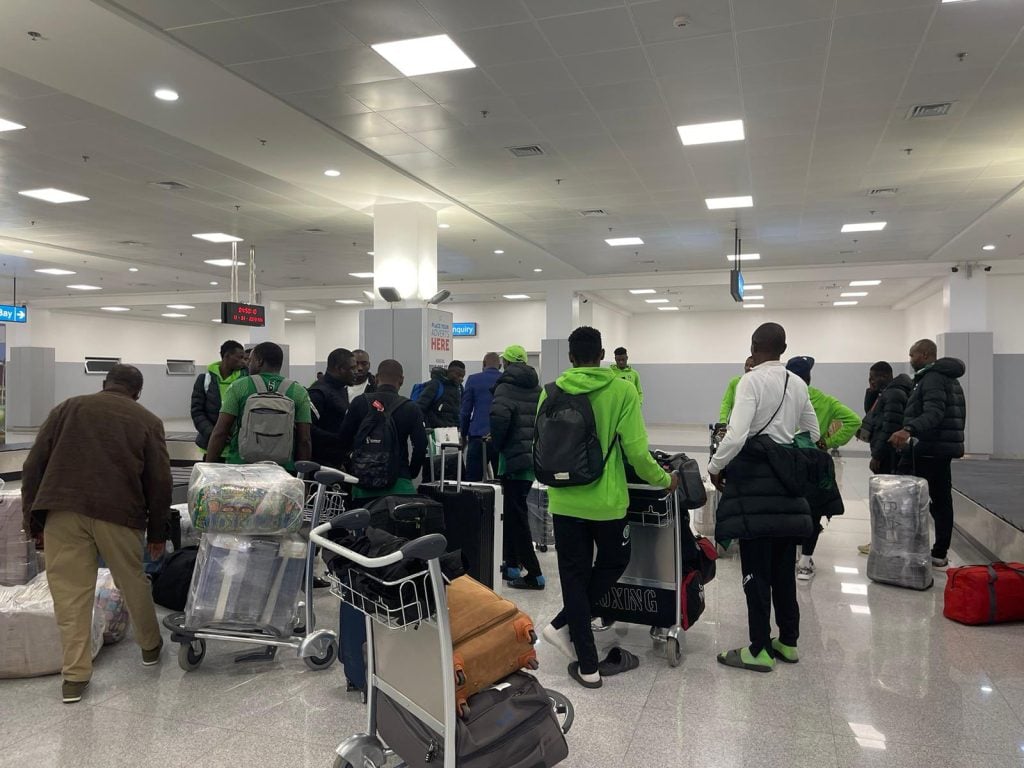 Egypt 2023: Flying Eagles arrive Nigeria after finishing 3rd