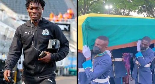 How Ghana held state funeral for footballer, Christian Atsu (PHOTOS)