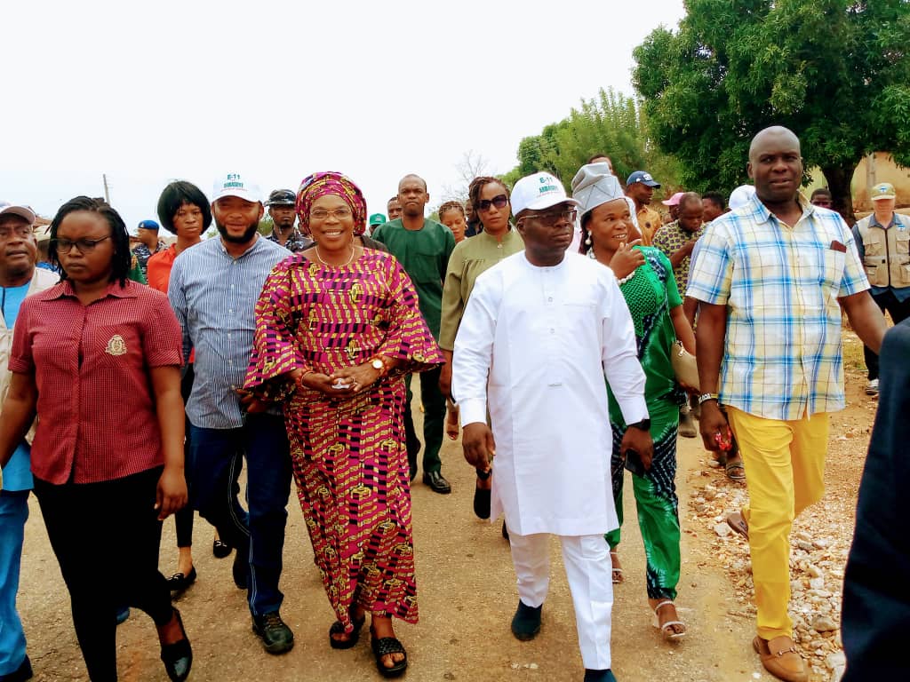 Gov Oyebanji sympathises with victims of rainstorm disaster, 105 buildings destroyed