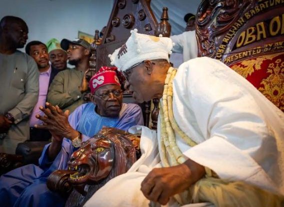 “I”ll work assiduously for Nigeria”- President-elect, Tinubu assures Oba Akiolu [PHOTOS]