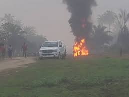  Dozens killed as explosion rocks illegal crude bunkering site in Rivers