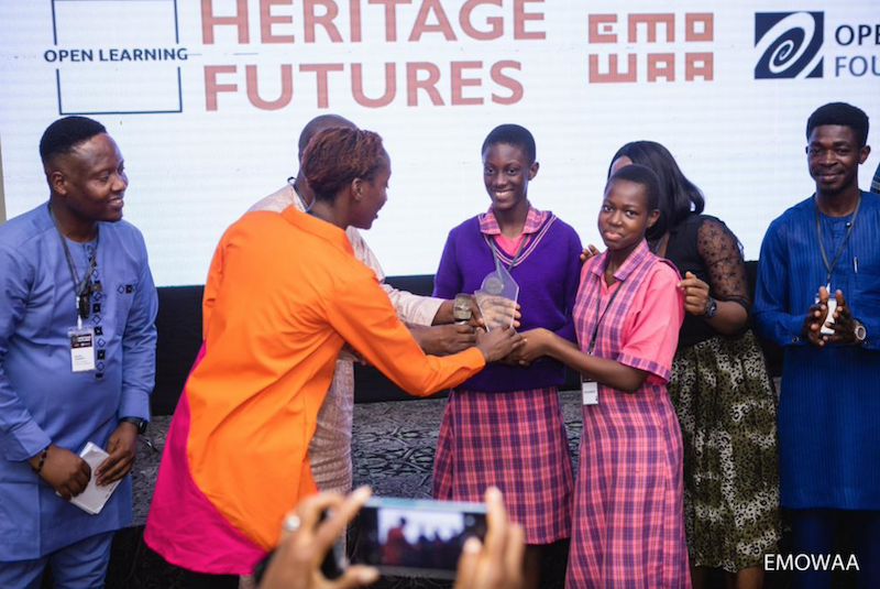 EMOWAA hosts secondary school students to self-curated exhibition in Benin