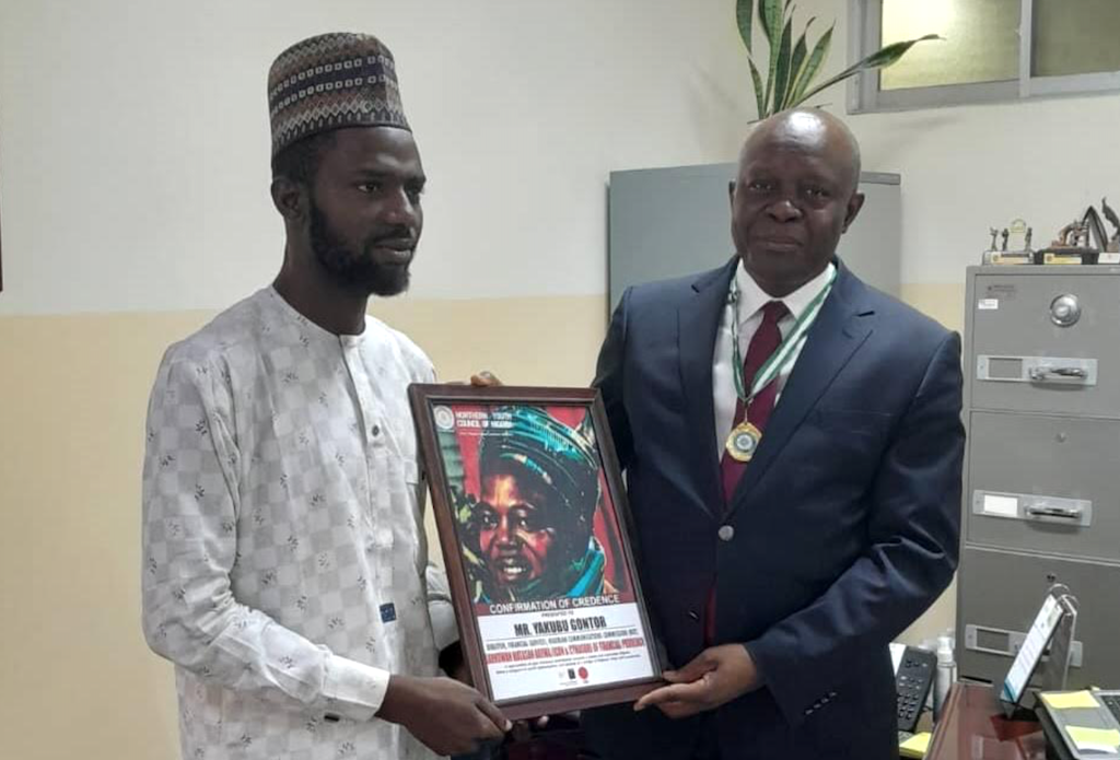 Gontor of NCC honoured by Northern youth organisation