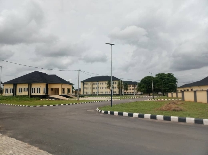 Inside Model Technical College, Asaba