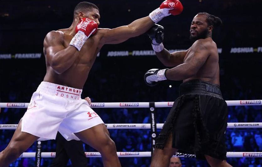 O2 Arena: Anthony Joshua wins Jermaine Franklin by unanimous decision (See actions)