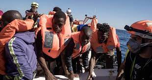 92 migrants rescued off Libyan coast after failed attempt to cross Mediterranean Sea to Europe