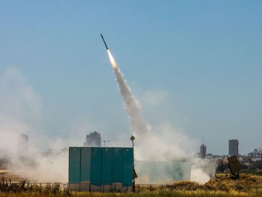 Missile alert sounds in Tel Aviv