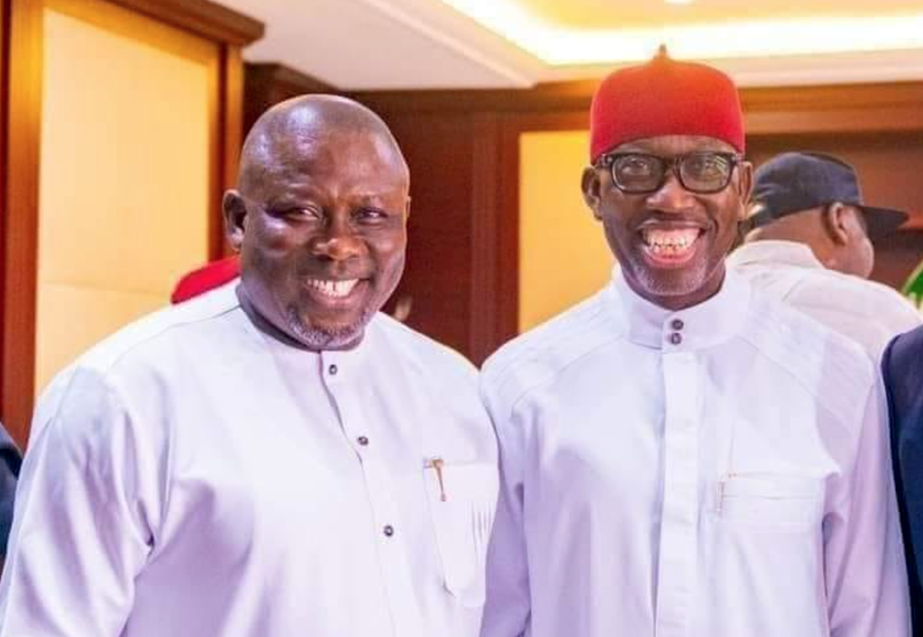 Okowa takes Oborevwori to Governor’s office, officially hands over
