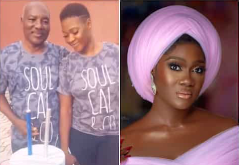Mercy Johnson breaks silence on father’s demise