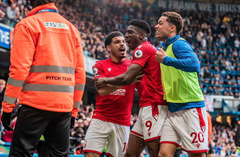 Awoniyi grabs brace as Forest hold Chelsea to frustrating draw