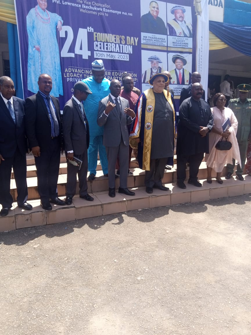 24th Founders Day: Your future lies in your hands-S/African Envoy tells IUO students (VIDEO/PHOTOS)