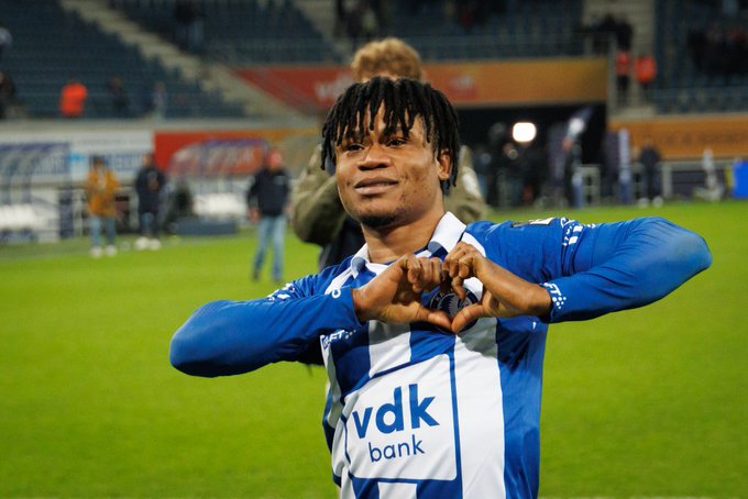 Burnley eyes uncapped red-hot Nigerian striker, Gift Orban