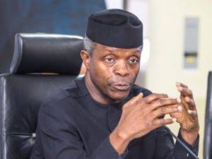 We did not go to Aso Rock to have a good time – Osinbajo