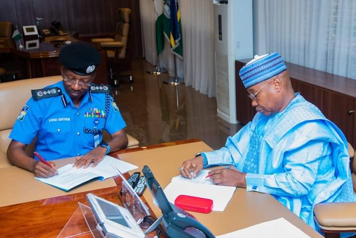 Egbetokun assumes duty as 22nd indigenous Inspector General of Police