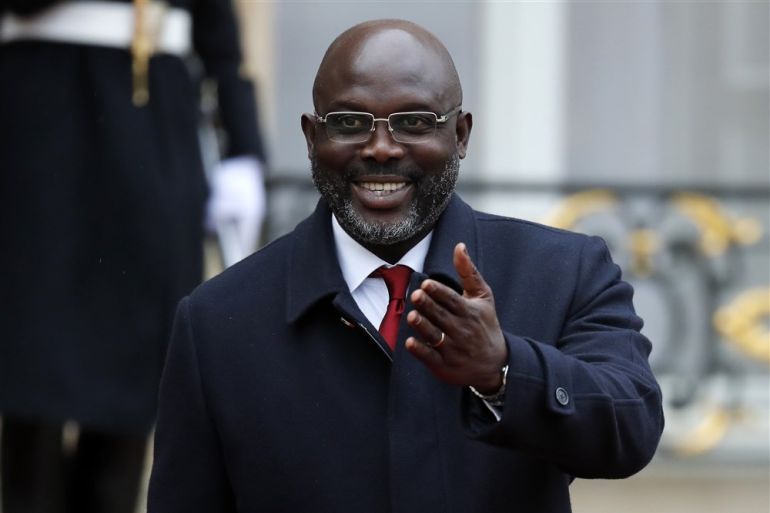 Liberia Polls: Incumbent president, Weah finishes second in first ballot, set for run-off election