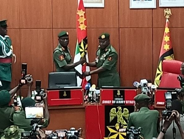 Lagbaja assumes office as 23rd Chief of Army staff