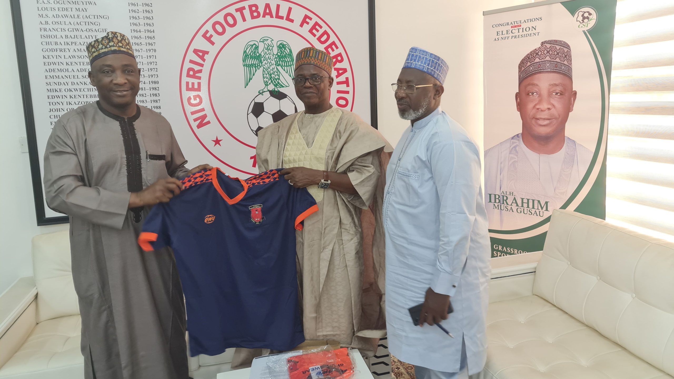 Former NFF President Sani Lulu hails Gusau on sincerity, vision and direction