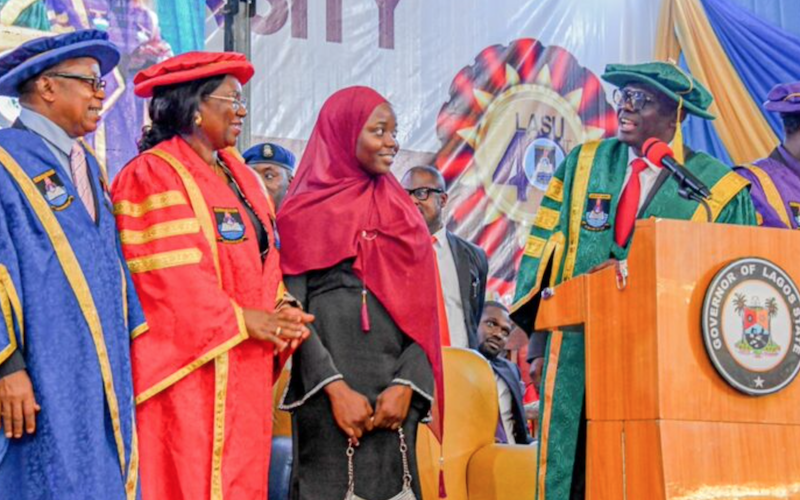 LASU’s best graduating student gets N10m gift