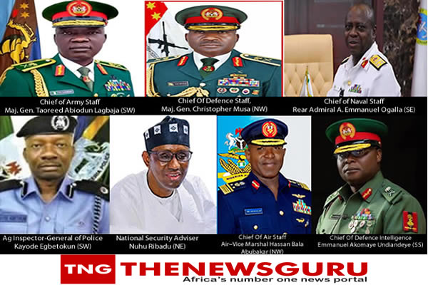 New Service Chiefs: Uniting for security through geopolitical spread