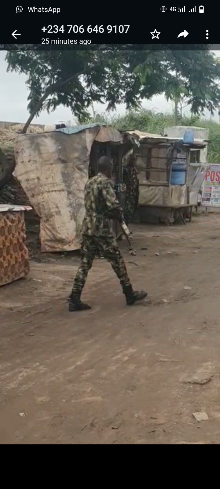 Soldier shoots bus driver over parking space in Ogun state