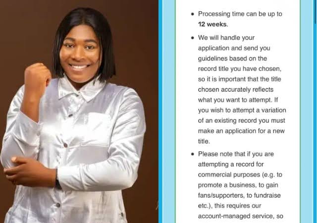 Another Nigerian, Treasure Eleojo gets Guinness World Records for 68hr home cooking