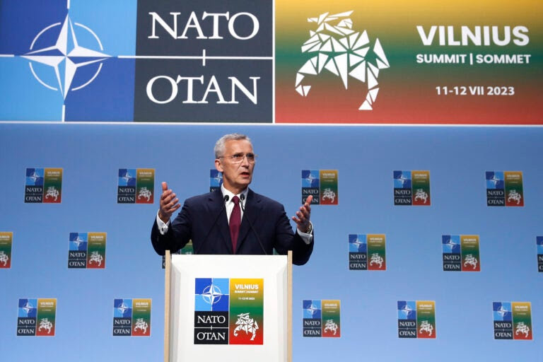 No timetable set for Ukraine’s membership, says NATO chief